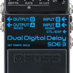 Must-Have BOSS SDE-3 Dual Digital Delay