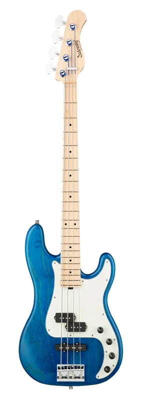 Sadowsky MetroLine 21-Fret Hybrid P/J Bass, Solidbody, Swamp Ash Body, Maple Fingerboard, 4-String - Ocean Blue Transparent Satin Rabatt
