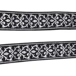 Perri's 6724 Jacquard Gurt, black/white tribal Preisreduziert