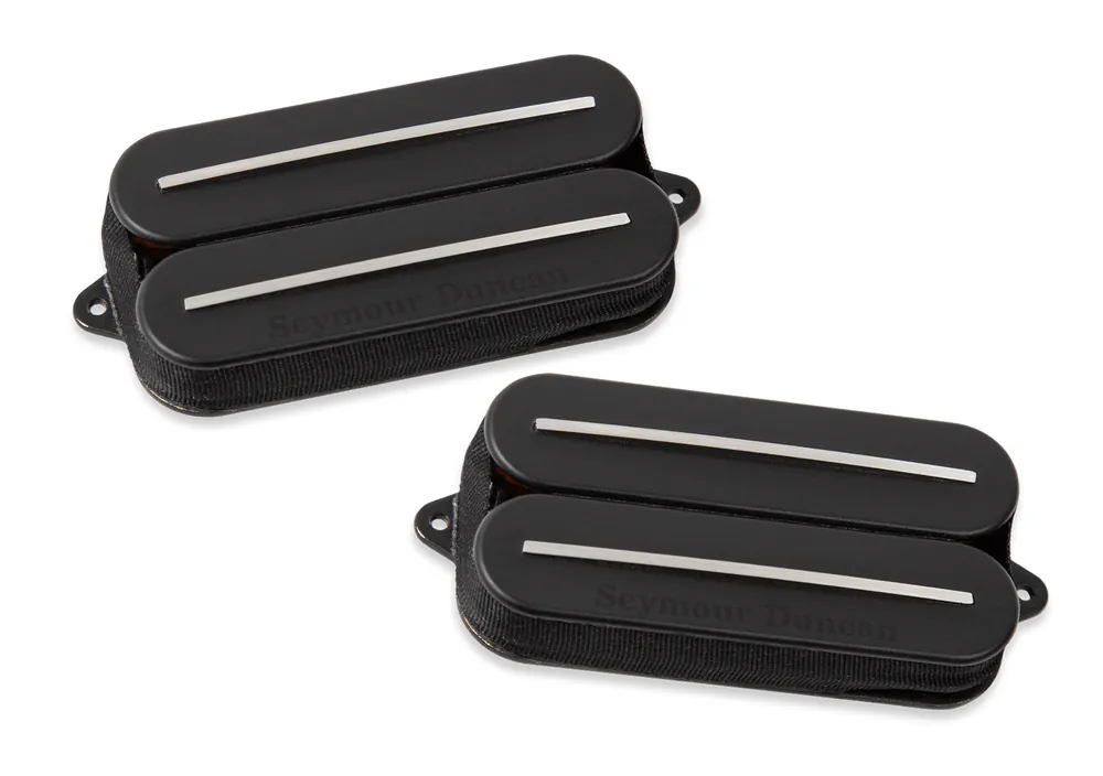 Versand Am Gleichen Tag Seymour Duncan Nazgul/Sentient Rail Humbucker Set - Black