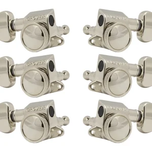 Top-Seller Grover 505N Mini Roto-Grip Locking Rotomatics - Guitar Machine Heads, 3 + 3 - Nickel