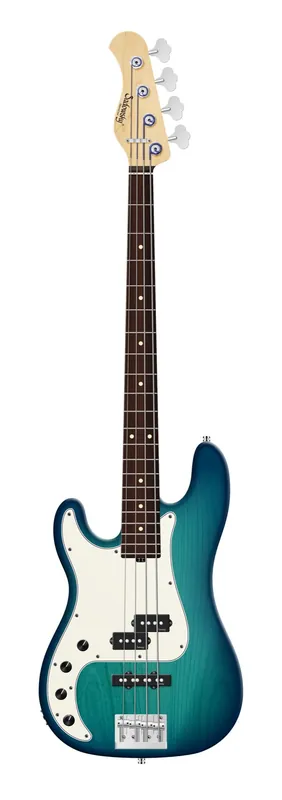 Super-Preis Sadowsky MetroLine 21-Fret Hybrid P/J Bass, Red Alder Body, Morado Fingerboard, 4-String, Lefthand - Bora Blue Burst Transparent Satin