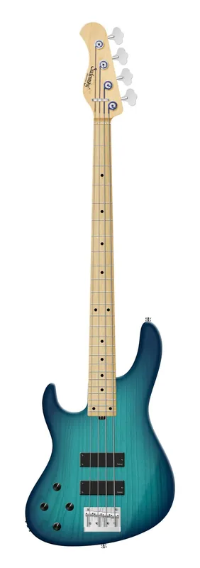 Direktkauf Sadowsky MetroLine 24-Fret Modern Bass, Swamp Ash Body, Maple Fingerboard, 4-String, Lefthand - Bora Blue Burst Transparent Satin