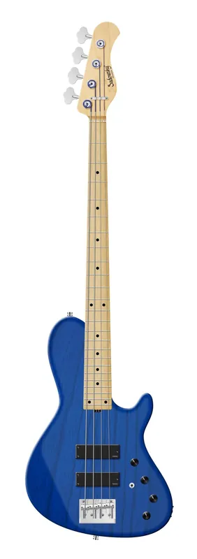 Beliebt Sadowsky MetroLine 24-Fret Single Cut Bass, Swamp Ash Body, Maple Fingerboard, 4-String - Ocean Blue Transparent Satin