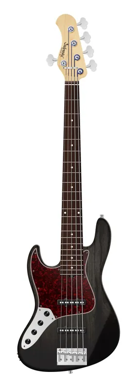 Sadowsky MetroLine 22-Fret Will Lee Artist Line Bass, Red Alder Body, Morado Fingerboard, 5-String, Lefthand - Nirvana Black Transparent Satin Direkt Vom Hersteller