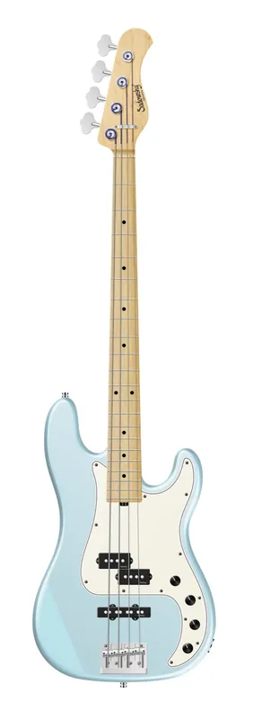 Sadowsky MetroLine 21-Fret Hybrid P/J Bass, Solidbody, Swamp Ash Body, Maple Fingerboard, 4-String - Solid Ice Blue Metallic Satin Ausverkauf
