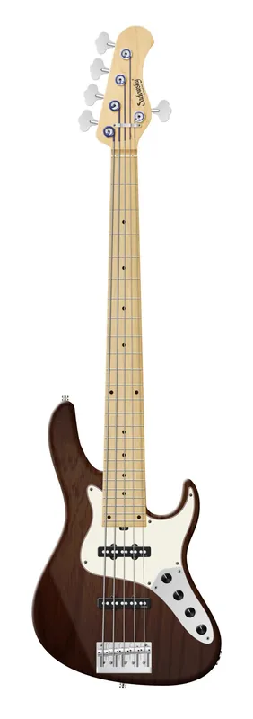 Schnäppchen Sadowsky MetroLine 24-Fret Vintage J/J Bass, Swamp Ash Body, Maple Fingerboard, 5-String - Antique Tobacco Transparent Satin