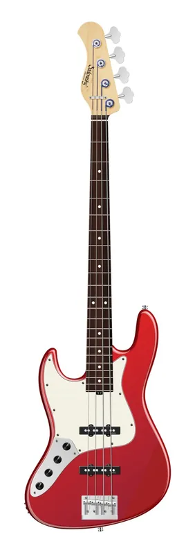 Sadowsky MetroLine 22-Fret Will Lee Artist Line Bass, Red Alder Body, Morado Fingerboard, 4-String, Lefthand - Solid Candy Apple Red Metallic High Polish Direktkauf