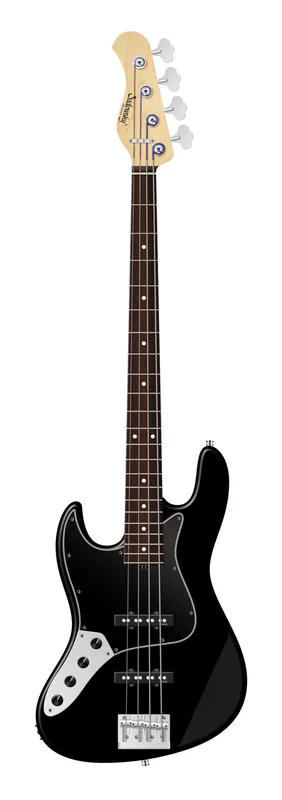 Sadowsky MetroLine 22-Fret Will Lee Artist Line Bass, Red Alder Body, Morado Fingerboard, 4-String, Lefthand - Solid Black Satin Highlight
