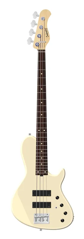 Begrenztes Angebot Sadowsky MetroLine 24-Fret Single Cut Bass, Red Alder Body, Morado Fingerboard, 4-String - Solid Olympic White High Polish