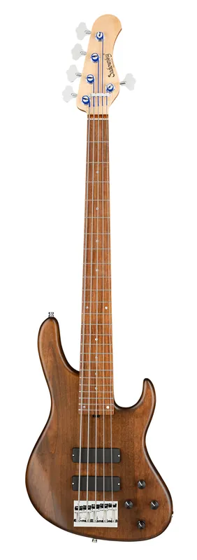 Nur Heute Sadowsky MetroLine 24-Fret Modern Bass, Red Alder Body, Morado Fingerboard, 5-String - Antique Tobacco Transparent Satin