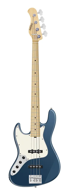 Sadowsky MetroLine 21-Fret Vintage J/J Bass, Swamp Ash Body, Maple Fingerboard, 4-String, Lefthand - Solid Dark Lake Placid Blue Metallic High Polish Garantierte Lieferung