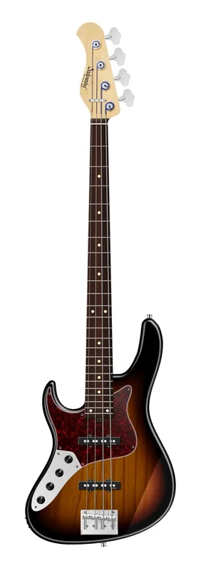 Kracherpreis Sadowsky MetroLine 24-Fret Vintage J/J Bass, Swamp Ash Body, Maple Fingerboard, 4-String, Lefthand - '59 Burst Transparent High Polish