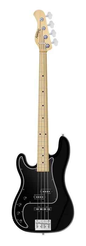 Sadowsky MetroLine 21-Fret Hybrid P/J Bass, Solidbody, Swamp Ash Body, Maple Fingerboard, 4-String, Lefthand - Solid Black Satin Wochenendangebot