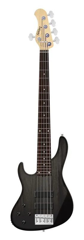 Sadowsky MetroLine 24-Fret Modern Bass, Red Alder Body, Morado Fingerboard, 5-String, Lefthand - Nirvana Black Transparent Satin Solange Der Vorrat Reicht