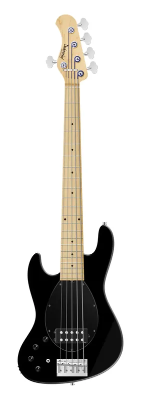 Sadowsky MetroLine 21-Fret Vintage M Bass, Swamp Ash Body, Maple Fingerboard, 5-String, Lefthand - Solid Black Satin Schnäppchen