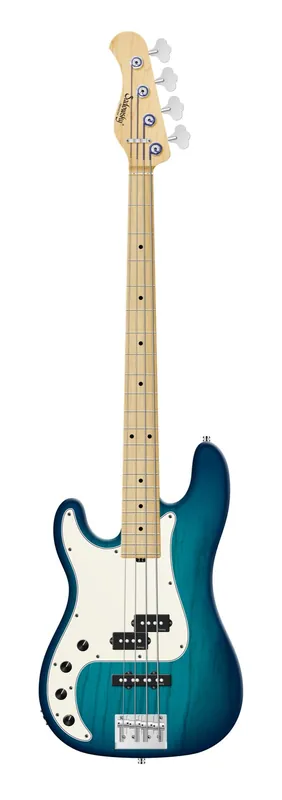 Sadowsky MetroLine 21-Fret Hybrid P/J Bass, Solidbody, Swamp Ash Body, Maple Fingerboard, 4-String, Lefthand - Bora Blue Burst Transparent Satin Preis Gesenkt