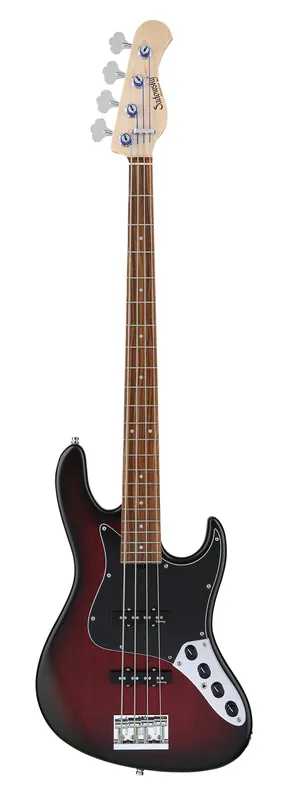 Sadowsky MetroLine 22-Fret Will Lee Artist Line Bass, Red Alder Body, Morado Fingerboard, 4-String - Burgundy Blackburst Transparent Satin Mega-Angebot