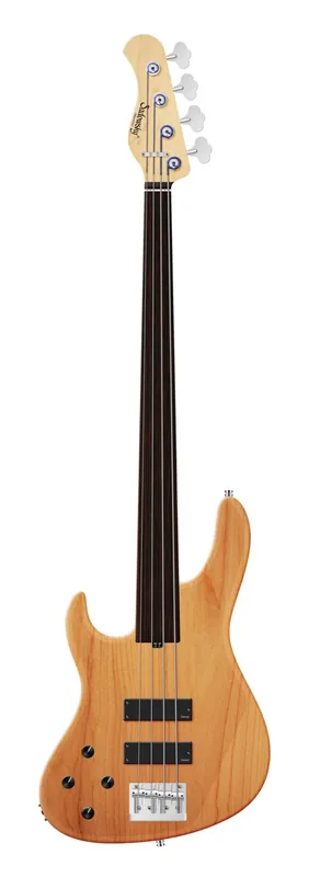 Sadowsky MetroLine 24-Fret Modern Bass, Red Alder Body, Tigerstripe Ebony Fingerboard, 4-String, Fretless, Lefthand - Natural Transparent Satin Neu Im Sortiment