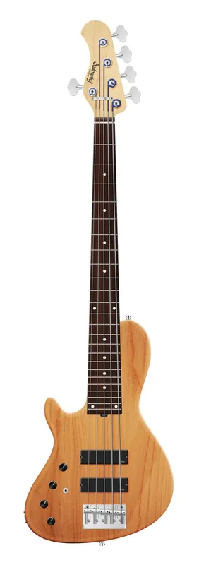 Sadowsky MetroLine 24-Fret Single Cut Bass, Red Alder Body, Morado Fingerboard, 5-String, Lefthand - Natural Transparent Satin Top-Angebot