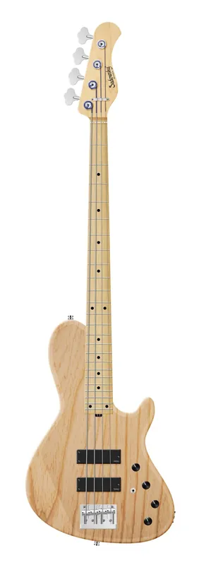 Preiswert Sadowsky MetroLine 24-Fret Single Cut Bass, Swamp Ash Body, Maple Fingerboard, 4-String - Natural Transparent Satin