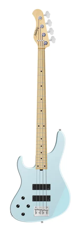 Kostenloser Rückversand Sadowsky MetroLine 24-Fret Modern Bass, Swamp Ash Body, Maple Fingerboard, 4-String, Lefthand - Solid Ice Blue Metallic Satin
