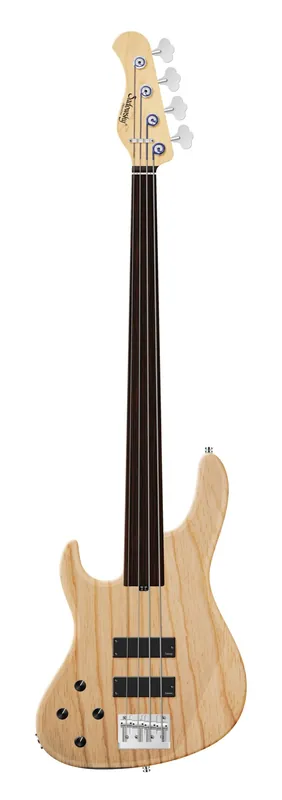 Sadowsky MetroLine 24-Fret Modern Bass, Swamp Ash Body, Tigerstripe Ebony Fingerboard, 4-String, Fretless, Lefthand - Natural Transparent Satin Top-Angebot