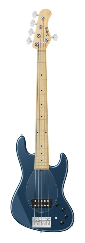 Sadowsky MetroLine 21-Fret Vintage M Bass, Swamp Ash Body, Maple Fingerboard, 5-String - Solid Dark Lake Placid Blue Metallic High Polish Jetzt Kaufen