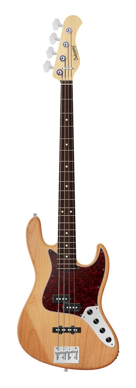 Abverkauf Sadowsky MetroLine 21-Fret Vintage P/J Bass, Red Alder Body, Morado Fingerboard, 4-String - Natural Transparent Satin