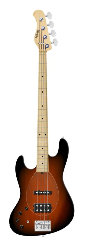 Preis Gesenkt Sadowsky MetroLine 21-Fret Vintage M/J Bass, Swamp Ash Body, Maple Fingerboard, 4-String, Lefthand - Almond Sunburst Transparent Satin