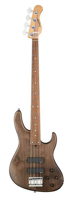 Sadowsky MetroLine 24-Fret Modern Bass, Red Alder Body, Morado Fingerboard, 4-String - Nirvana Black Transparent Satin Nur Für Kurze Zeit