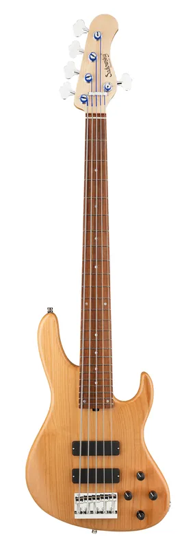 Sadowsky MetroLine 24-Fret Modern Bass, Red Alder Body, Morado Fingerboard, 5-String - Natural Transparent Satin Heißes Angebot