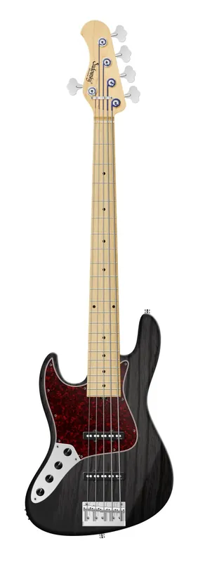 Preiswert Sadowsky MetroLine 22-Fret Will Lee Artist Line Bass, Swamp Ash Body, Maple Fingerboard, 5-String, Lefthand - Nirvana Black Transparent Satin