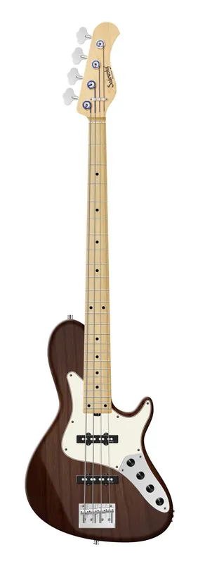 Schneller Versand Sadowsky MetroLine 24-Fret Vintage Single Cut Bass, Swamp Ash Body, Maple Fingerboard, 4-String - Antique Tobacco Transparent Satin