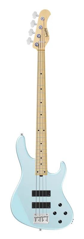 Aktuell Sadowsky MetroLine 24-Fret Modern Bass, Swamp Ash Body, Maple Fingerboard, 4-String - Solid Ice Blue Metallic Satin