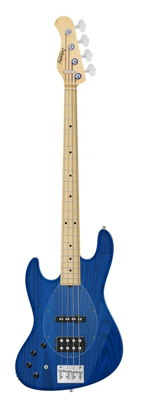 Sadowsky MetroLine 21-Fret Vintage M/J Bass, Swamp Ash Body, Maple Fingerboard, 4-String, Lefthand - Ocean Blue Transparent Satin Saisonangebot