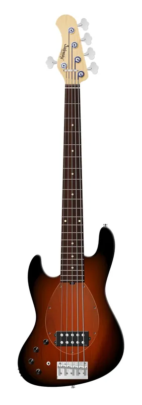 Abverkauf Sadowsky MetroLine 21-Fret Vintage M Bass, Red Alder Body, Morado Fingerboard, 5-String, Lefthand - Almond Sunburst Transparent Satin