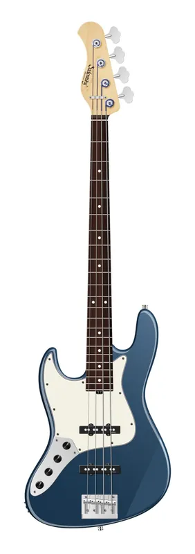 Sadowsky MetroLine 22-Fret Will Lee Artist Line Bass, Red Alder Body, Morado Fingerboard, 4-String, Lefthand - Solid Dark Lake Placid Blue Metallic High Polish Beliebt