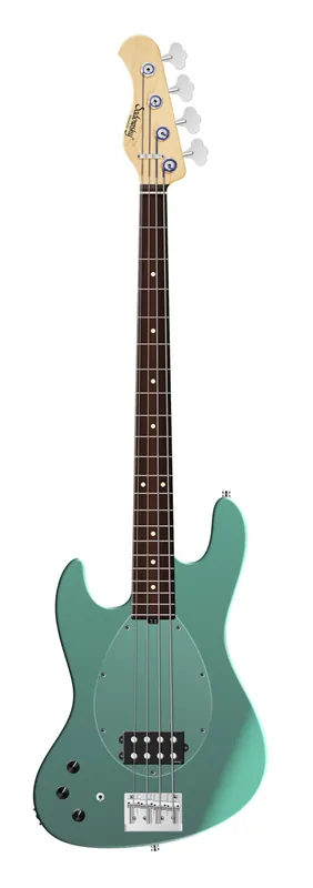 Aktuell Sadowsky MetroLine 21-Fret Vintage M Bass, Red Alder Body, Morado Fingerboard, 4-String, Lefthand - Solid Sage Green Metallic Satin