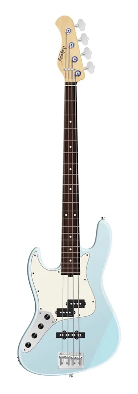Zertifiziert Sadowsky MetroLine 21-Fret Vintage P/J Bass, Red Alder Body, Morado Fingerboard, 4-String, Lefthand - Solid Ice Blue Metallic Satin