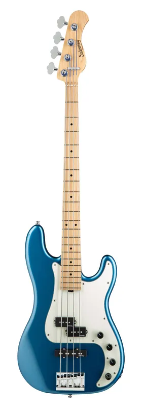 Sadowsky MetroLine 21-Fret Hybrid P/J Bass, Solidbody, Swamp Ash Body, Maple Fingerboard, 4-String - Solid Dark Lake Placid Blue Metallic High Polish Sonderaktion