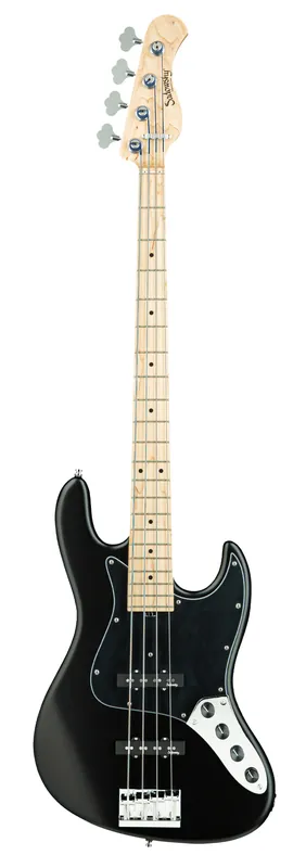 Schnäppchen Sadowsky MetroLine 21-Fret Vintage J/J Bass, Solidbody, Swamp Ash Body, Maple Fingerboard, 4-String - Solid Black Satin