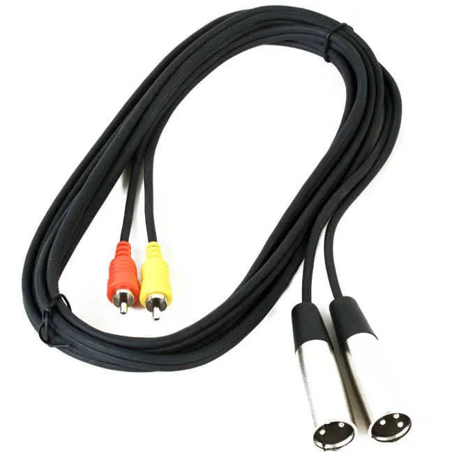 Highlight Antoc Kabel - Cinch - 2x XLR - 3m