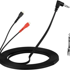 Zertifiziert Ersatzkabel für Sennheiser HD 25 - 3m