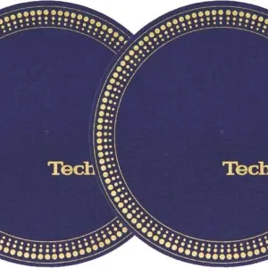 Super-Preis 2x Slipmats - Technics Strobe - Blue