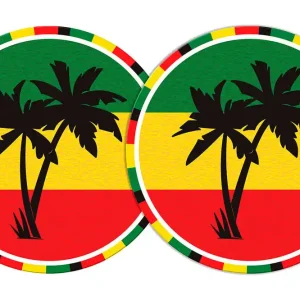 Top-Preis 2x Slipmats - Jamaica