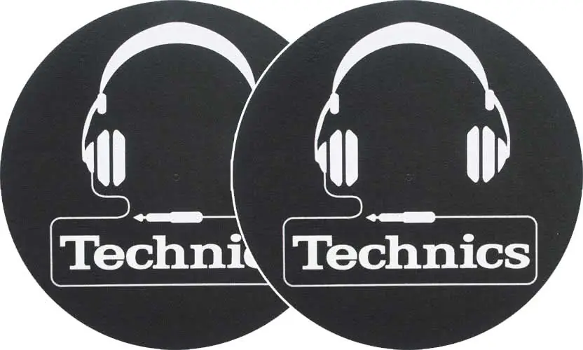 Knallerangebot 2x Slipmats - Technics Headphones