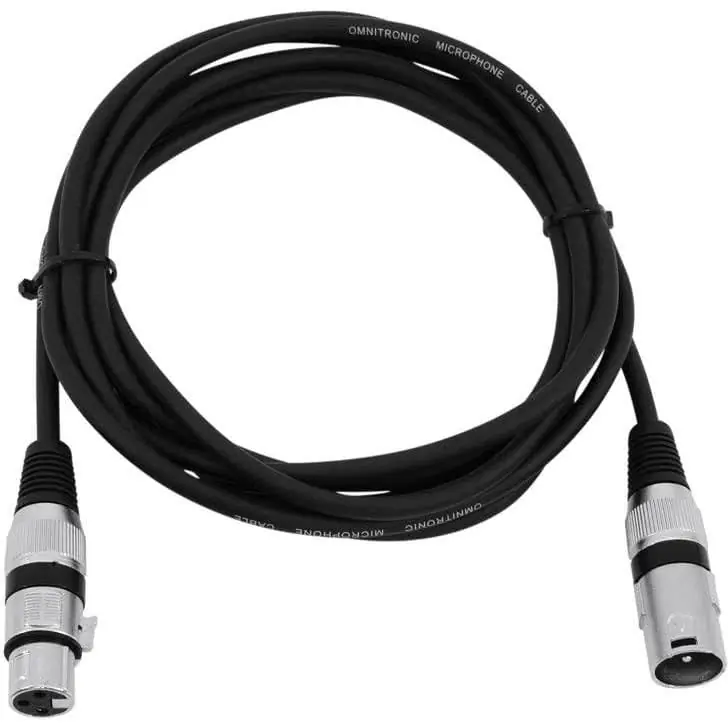Letzte Chance Omnitronic MC-30 - XLR (m) - XLR (f) - 3m