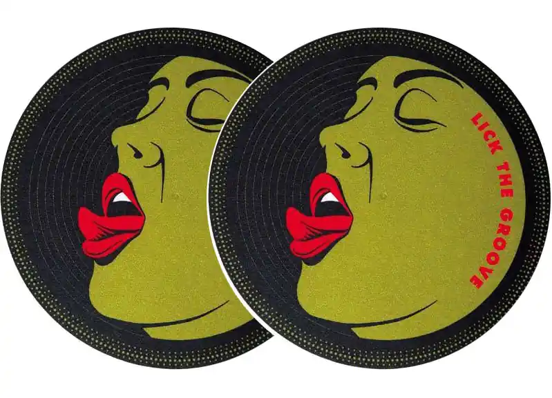 Expressversand 2x Slipmats - Lick the Groove