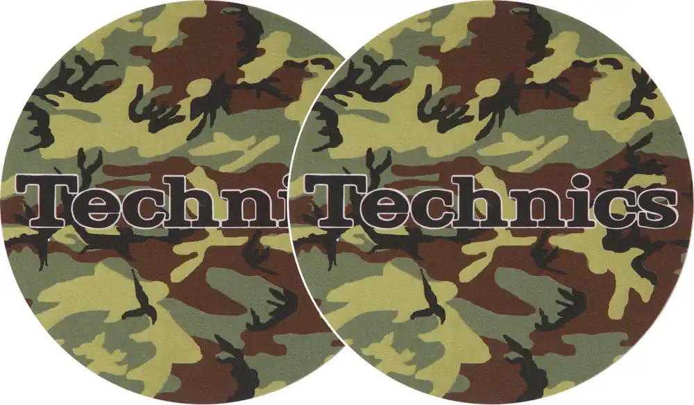 2x Slipmats - Technics Army Gratis Versand